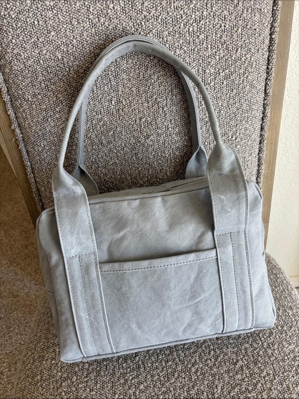 ateliers PENELOPE Kassa Tote Small Canvas Stone Gray Like New from Baum Kuchen